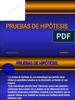 Pruebas Hipotesis