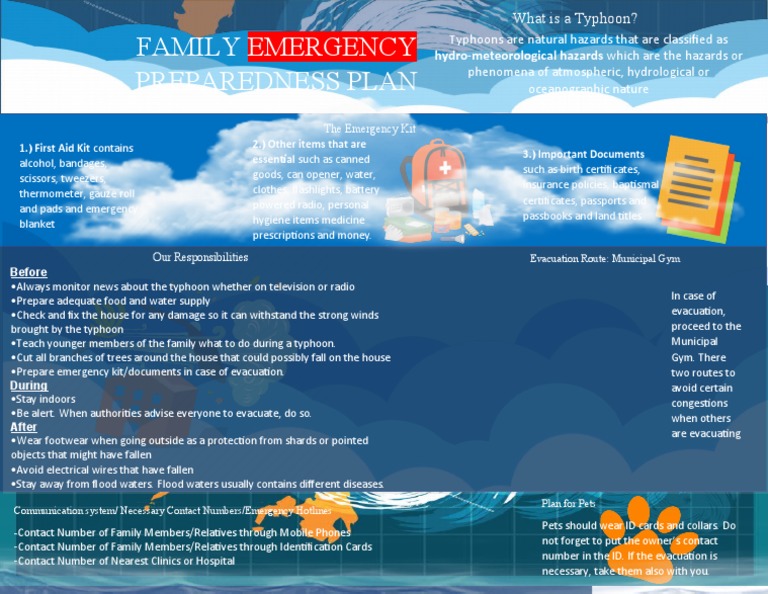 Family Emergency Preparedness Guide | PDF | Emergency Evacuation ...
