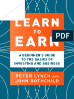 Learn To Earn - A Beginner's Guide To The Basics of Investing and Business (PDFDrive) PDF
