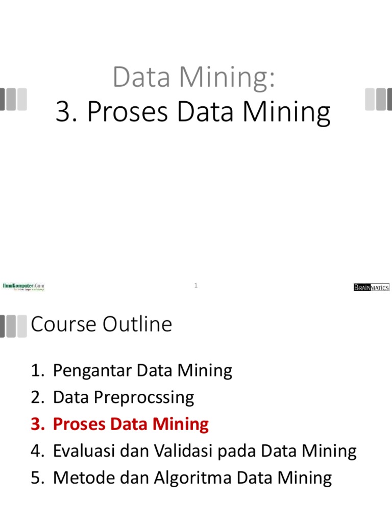 Proses Utama dalam Data Mining | PDF | Bisnis