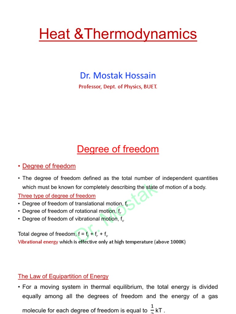 EXPLAIN DEGREE OF FREEDOM IN PHYSICS visual data 3
