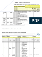 AWE Individual Health Safety Risk Assessment Control Form 2