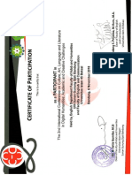 The IC-CALL 2018 Certificate