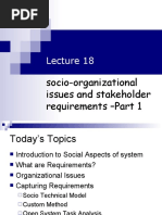 HCI Lecture 18 Socio-Organizational Part 1