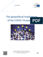 The Geopolitical Implications of The COVID-19 Pandemic: Study