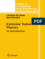 Extreme Value Theory An Introduction