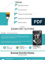 Teori Belajar Edwin Ray Guthrie
