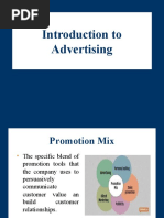 Introduction To Advertising