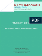 Target 2018 International Organisation WWW - Iasparliament.com2