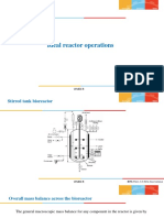 Ideal Reactor Operations: Vivek R