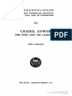 [9789004286931 - Chairil Anwar_ The Poet and His Language] Chairil Anwar_ The Poet and His Language