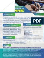Research Paper Writing Competition - 2020 PDF