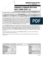 ZF Tcu Reference Torque Setting (FAULT CODE 5055 / 2) : Service Bulletin
