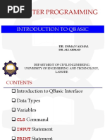 Lec-2 Introduction To Qbasic