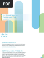 Download Cisco Q2FY11 Earnings Slides by Cisco Investor Relations SN48524059 doc pdf