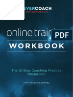 Workbook: The 12-Step Coaching Practice Masterplan