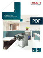 SP 5200S/5210SR: Black and White Laser Printer