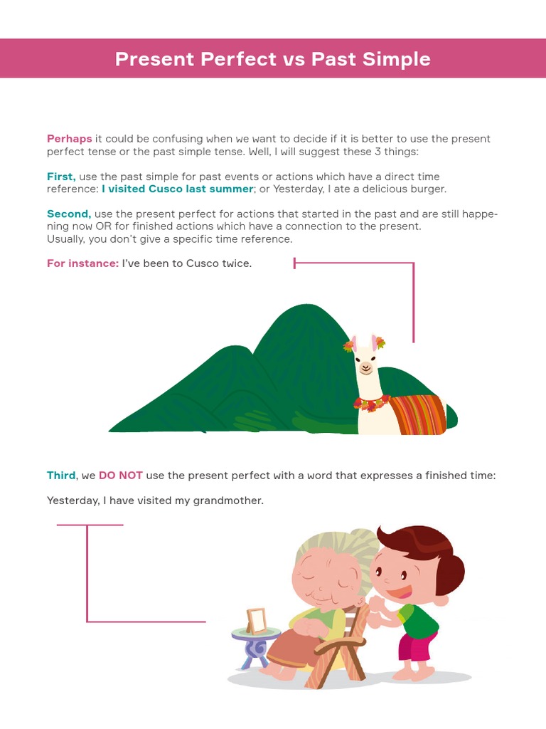 S13-T1 - Present Perfect Vs Past Simple | PDF | Language Arts & Discipline