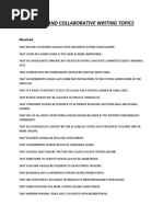 WSC Collaborative Writing | PDF