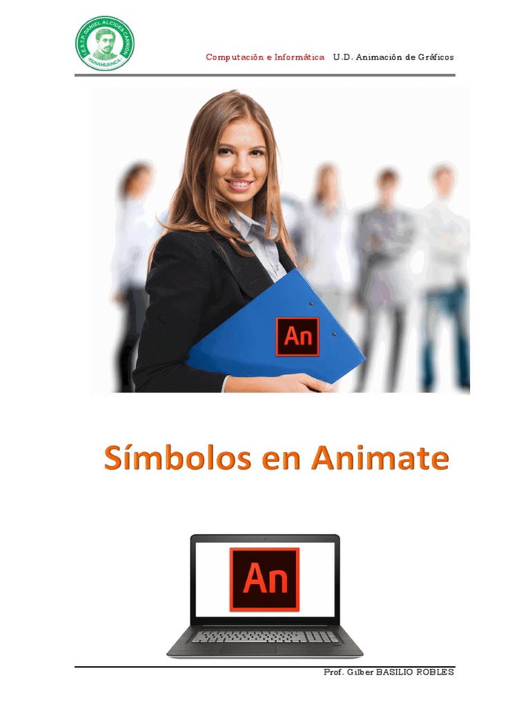 Símbolos y Clips de Película en Animate | PDF | Vídeo | Animación