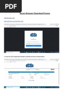 Secure Browser Download Process: Click The Below Link