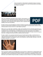 231878Why You Need a Nitrile Glove  Nitrile gloves are one of the most popular types of rubber gloves available. It is often used to make gloves for use by people working in the medical profession or in other places where there are likely to be chemical spills. It is a strong, absorbent, durable and water-resistant material that is designed to protect sensitive medical professionals from the hazards of chemicals. A protective glove that has a high level of sensitivity to chemicals and fluids may not be suitable for certain types of job.