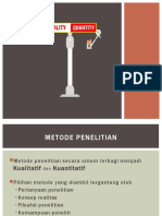 Penelitian Kuantitatif Dan Kualitatif