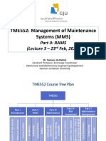 TME552 Part II - L3 - 23rd Feb 2020