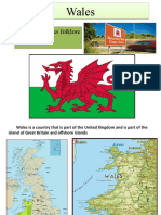 Wales Wales: Relief and Wales Folklore