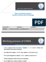 Dept. of Computer Science Faculty of Science and Technology: Course Code:CSC 3116 Course Title: Computer Networks