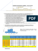 Estadística descriptiva de datos cuantitativos y cualitativos