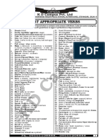 Most Appropriate Verbs (Vol 2) 20200124120310