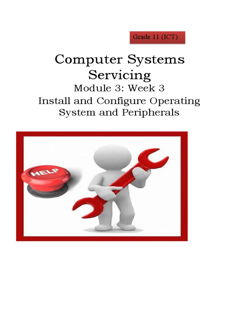 MODULE-3 - Computer System Servicing Week 3 | PDF | Operating System ...