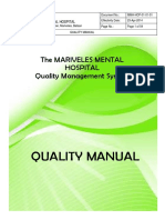 Quality Manual Mental Hospital