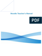Moodle Teacher's Manual