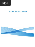 Moodle Teacher's Manual