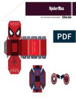 Spider-Man Mini Papercraft by Becks Junkie PDF