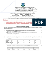 Department of Computer Science and Engineering