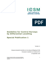 Guideline For Control Surveys by Differential Levelling v2.1
