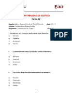 Tarea 2 Contabilidad de Costos 1