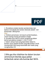 Soal Esay Latihan Kimia