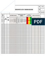 For TH 20 Matriz de Reporte de Actos y Condiciones Inseguras