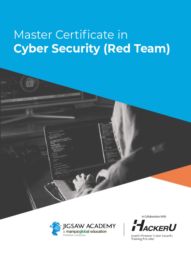 Master Certificate in Red Team Cybersecurity | PDF | Computer Security ...