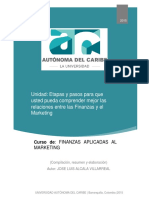 Finanzas Aplicadas Al Mercadeo Unidad Unica PDF