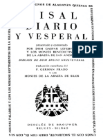 Misal Diario y Vesperal 1962 Gaspar Lefebvre PDF
