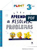 PLIM - Livro Fichas Mat - Aprendo A Resolver Problemas - 3ºano - 1 Parte - Até A Pág.29