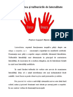 Lateralitatea Si Tulburarile de Lateralitate - RA PDF