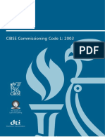 CIBSE Commissioning Code L - Lighting