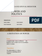 Power and Poltics For Ep