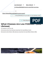 What Cheeses Are Low FODMAP - (Low Lactose) - A Little Bit Yummy